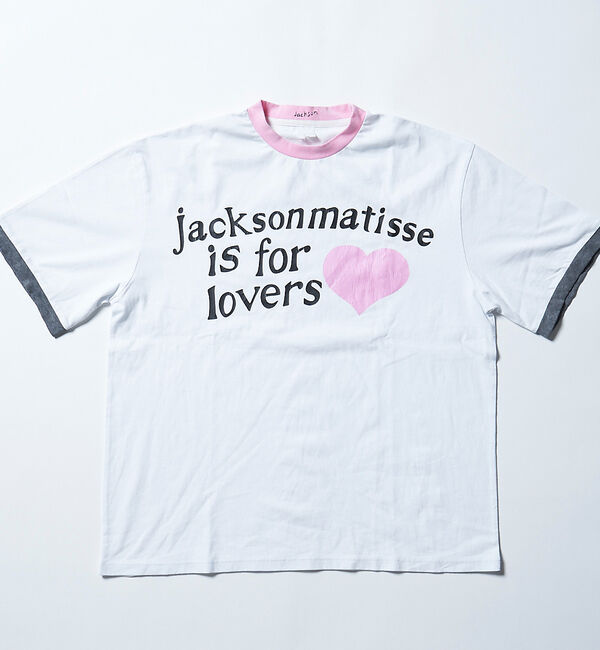 ABAHOUSE「【JACKSON MATISSE/ジャクソンマティス】is for lovers」|Tシャツ・カットソー|ピンク