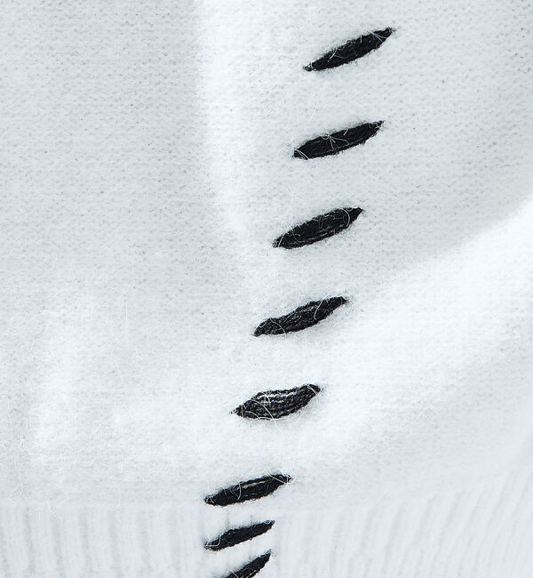 ABAHOUSE「【AH ABAHOUSE】ハンドステッチ カーディガン」|カーディガン|