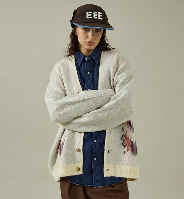 ABAHOUSE「【PENDLETON / ペンドルトン】Shaggy Cardigan / シャ」|カーディガン|アイボリー