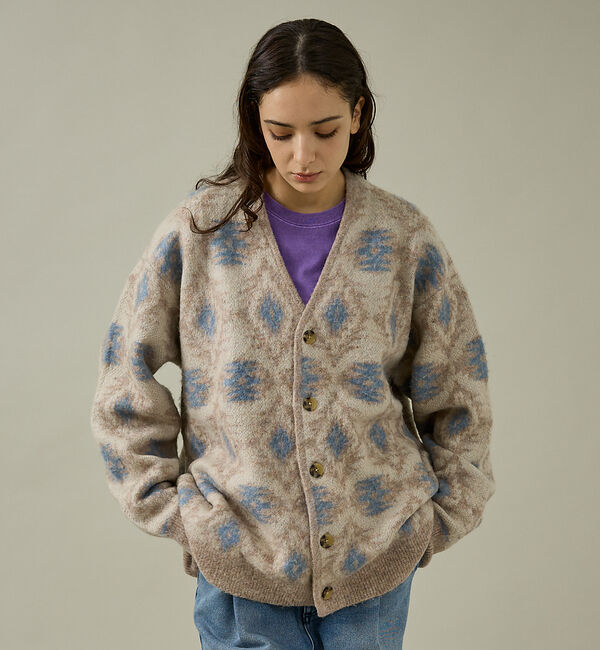 ABAHOUSE「【PENDLETON / ペンドルトン】Shaggy Cardigan / シャ」|カーディガン|