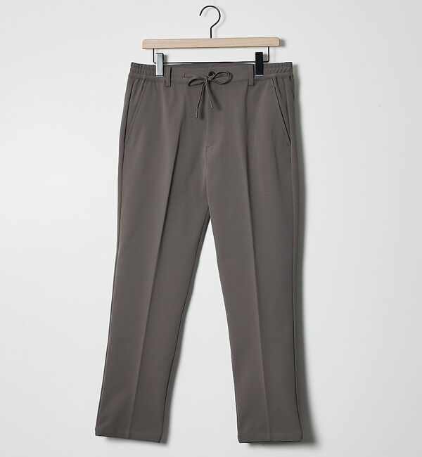 ABAHOUSE「【SMART CLOSET】ハイゲージ ポンチ スラックス / セットアップ対応」|スラックス|モカ