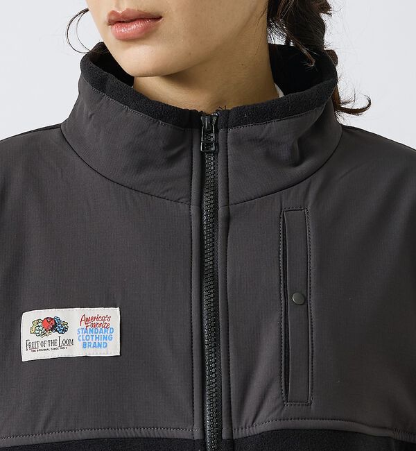 ABAHOUSE「【FRUIT OF THE LOOM / フルーツオブザルーム】 COZY SO」|ブルゾン・スタジャン|