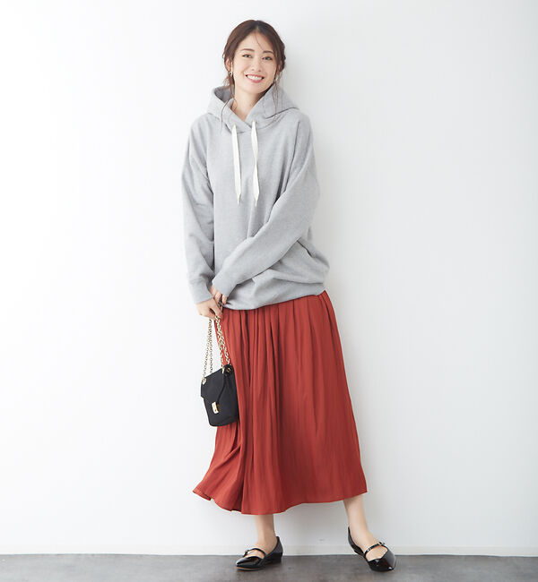 Rouge vif「ドビーギャザースカート」|スカート|