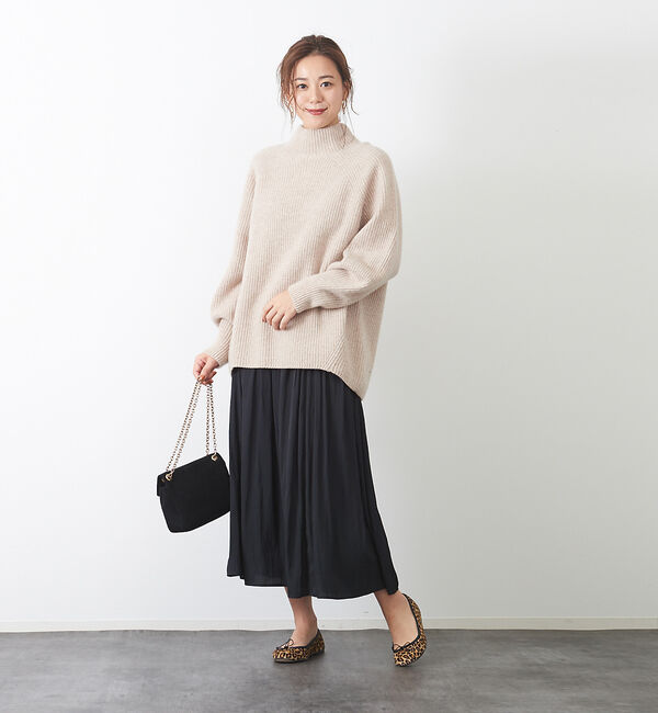 Rouge vif「ドビーギャザースカート」|スカート|