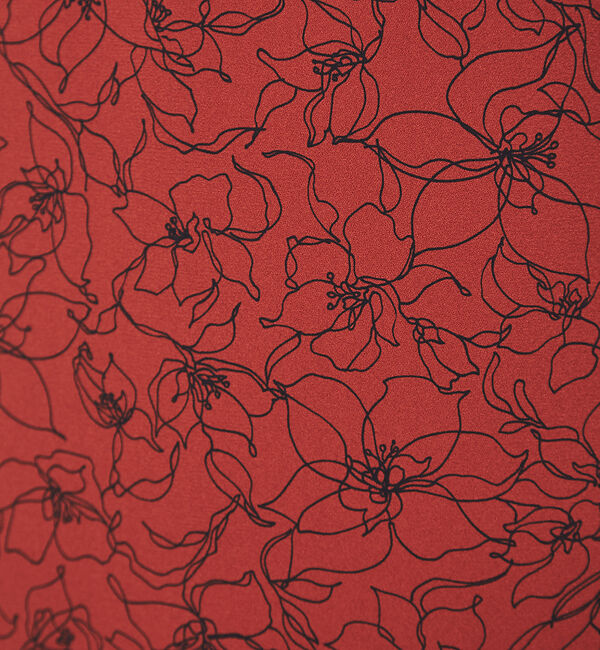 Rouge vif「ドローイングフラワースカート」|スカート|