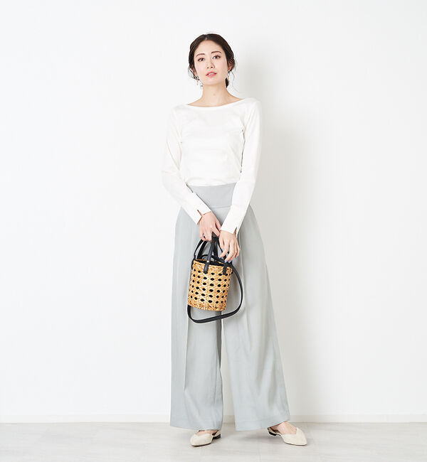 Rouge vif「2WAY袖スリットカットソー」|Tシャツ・カットソー|