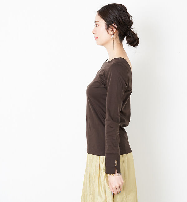 Rouge vif「2WAY袖スリットカットソー」|Tシャツ・カットソー|