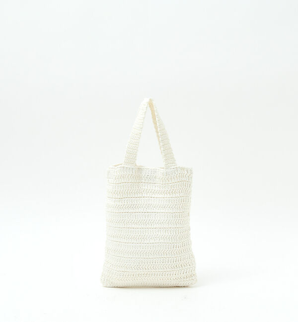 Rouge vif「【Swaraj/スワラージ】Hand Knit Letter バッグ」|トートバッグ|
