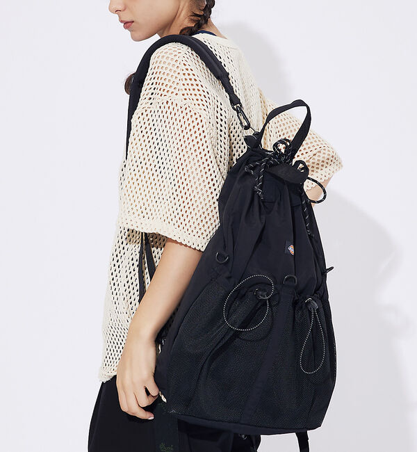 Rouge vif「【DICKIES/ディッキーズ】3WAY MP DS SACK 80976100」|リュック|ブラック