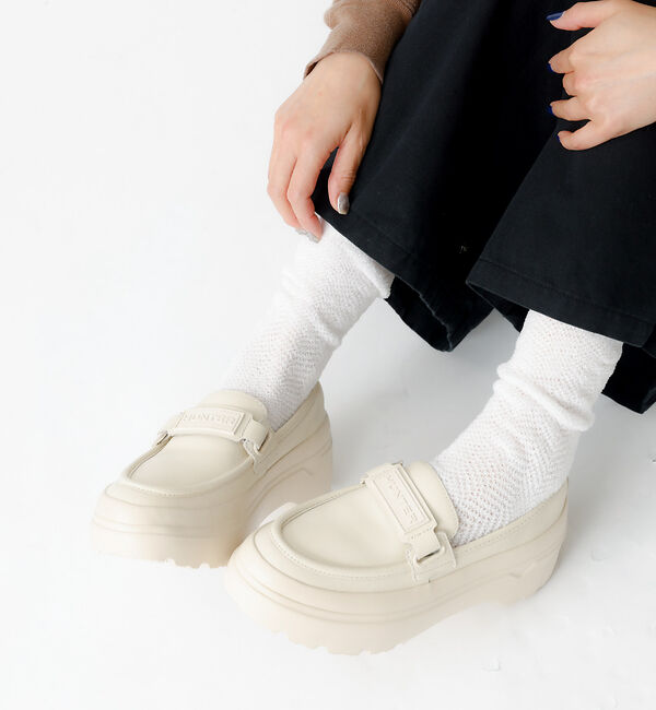 Rouge vif「【YUQRI/ユクリ】Fluffyherringbone/靴下/フェミニン/ロマ」|ソックス|