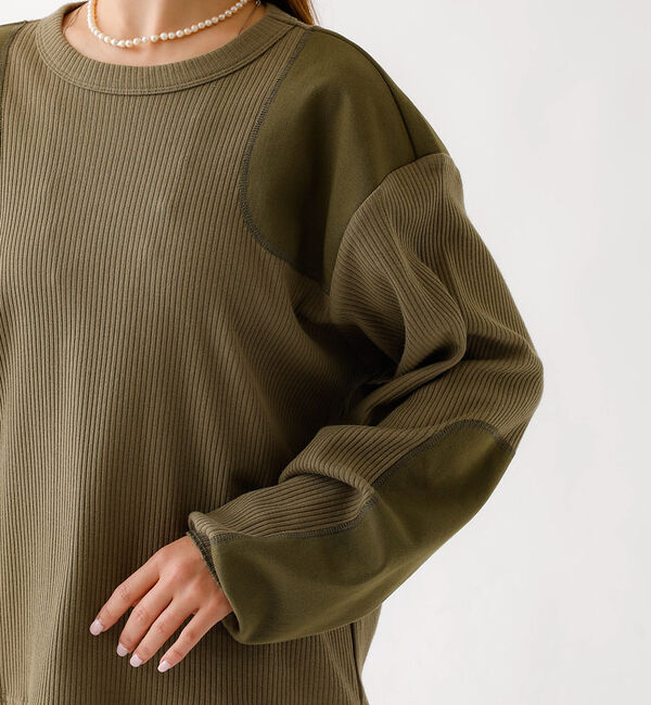 Rouge vif「【JOHNBULL/ジョンブル】コマンドライクプルオーバー/トップス/コットン【」|Tシャツ・カットソー|