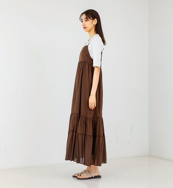 qualite「ハシゴレースキャミワンピース」|ワンピース|