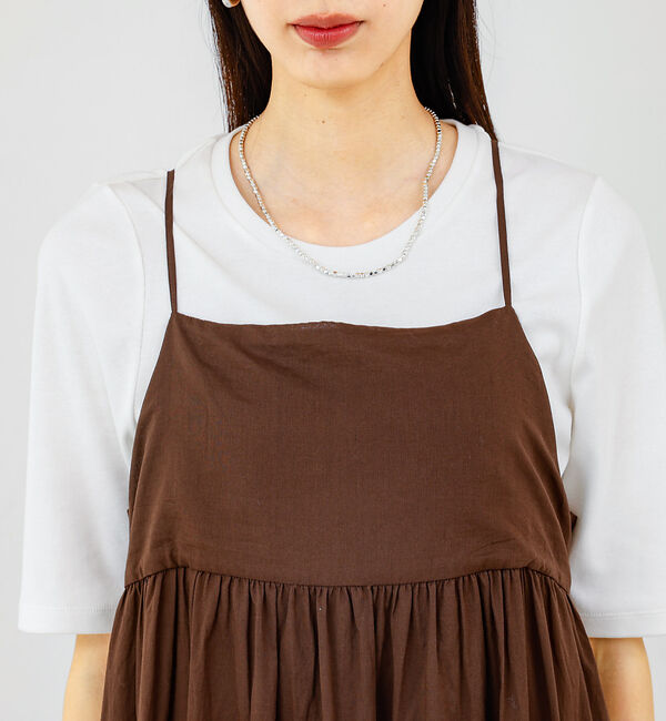 qualite「ハシゴレースキャミワンピース」|ワンピース|