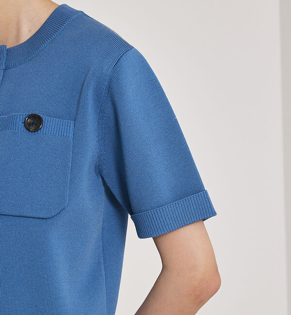 qualite「ショートスリーブカーデ」|カーディガン|