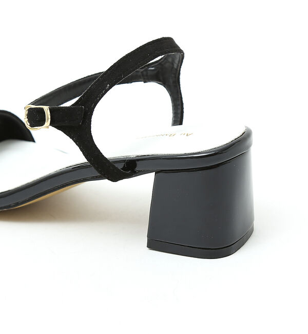 AU BANNISTER「【販売店舗限定】ダブルストラップブロックヒールサンダル」|サンダル|