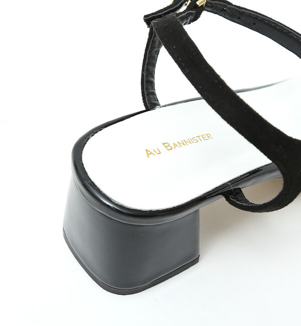 AU BANNISTER「【販売店舗限定】ダブルストラップブロックヒールサンダル」|サンダル|