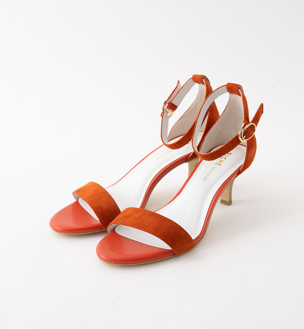 AU BANNISTER「シンプルアンクルストラップサンダル」|サンダル|