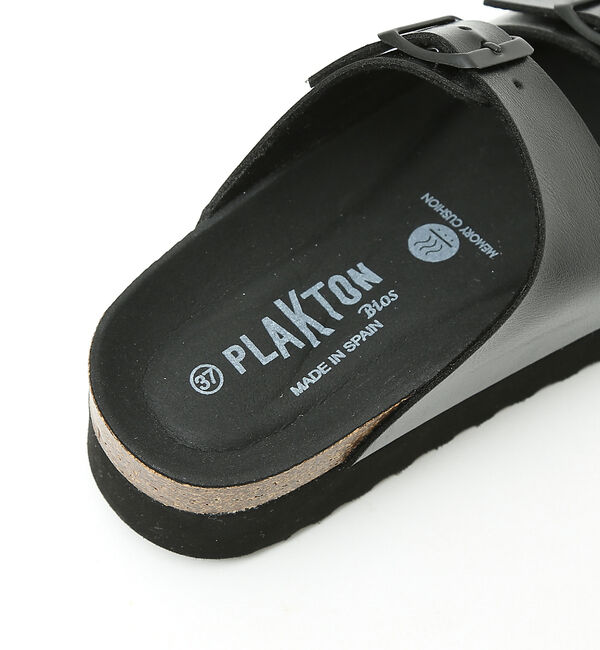 AU BANNISTER「●PLAKTON ダブルベルト厚底サンダル」|サンダル|