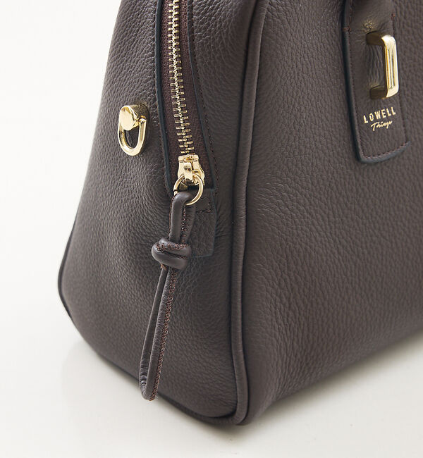 LOWELL things「【ブラウン再入荷】Jaunt/レザー2WAYボストンバッグ」|ボストンバッグ|