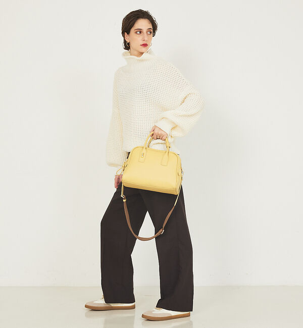 LOWELL things「【ブラウン再入荷】Jaunt/レザー2WAYボストンバッグ」|ボストンバッグ|