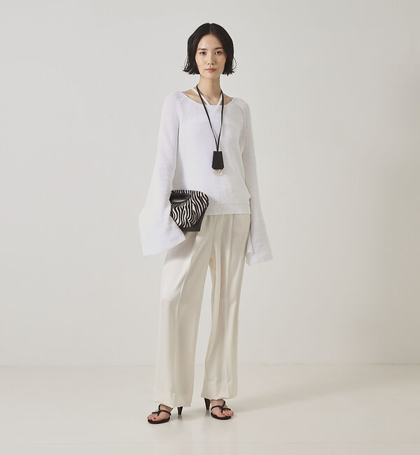 The Store by C' 「【COCUCA】コットンコードプルオーバー」|ニット・セーター|