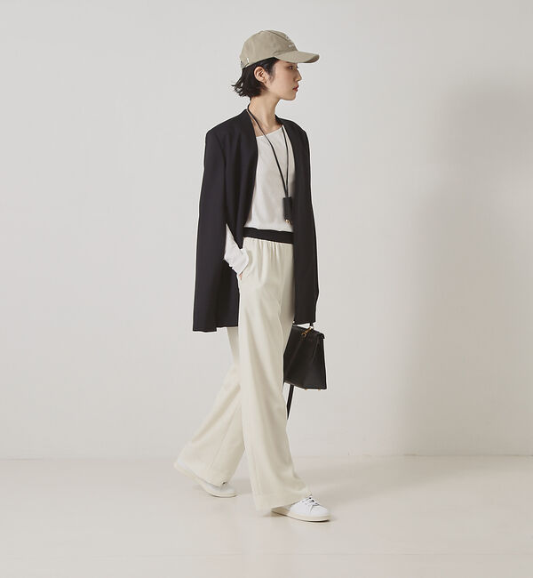 The Store by C' 「【COCUCA】リブアシメジャージー」|Tシャツ・カットソー|