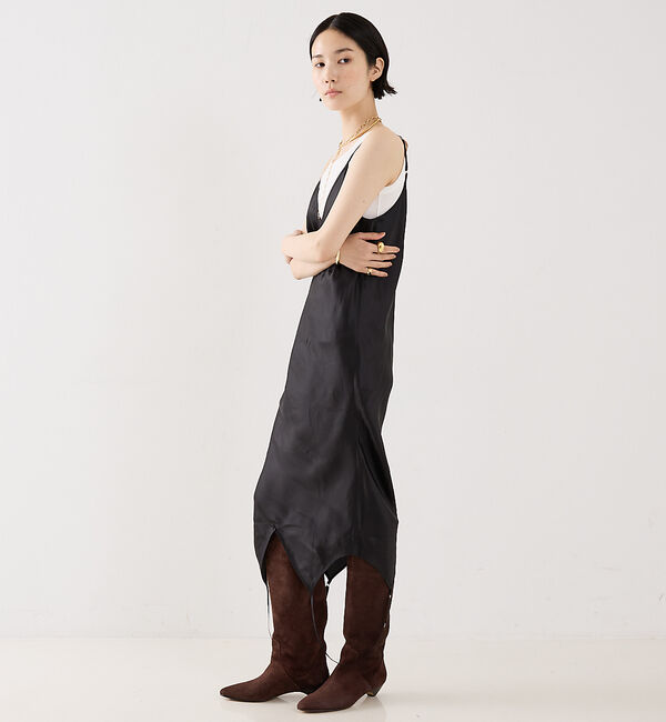 The Store by C' 「【BETTTER】DOUBLE CAMI DRESS／キャミドレス」|ワンピース|