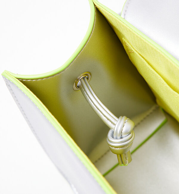 NOMINE「【cheek】Line mini shoulder カラーライン ショルダーバッ」|ショルダー・メッセンジャー|