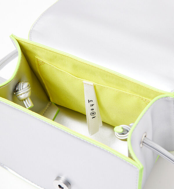 NOMINE「【cheek】Line mini shoulder カラーライン ショルダーバッ」|ショルダー・メッセンジャー|