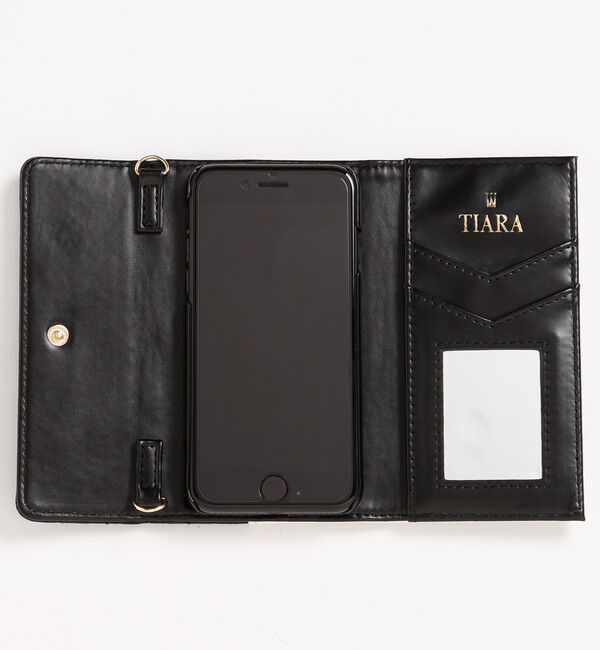  「【WEB限定】ストラップ付き手帳型バイカラーモバイルケース」|その他|