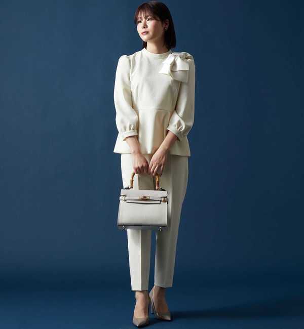 TIARA「ハイウエストテーパードパンツ」|その他|