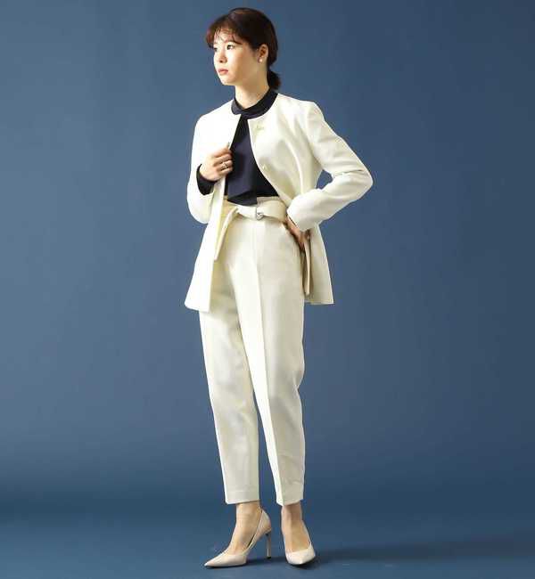 TIARA「ハイウエストテーパードパンツ」|その他|