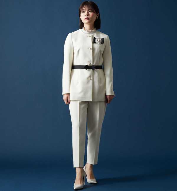 TIARA「ハイウエストテーパードパンツ」|その他|