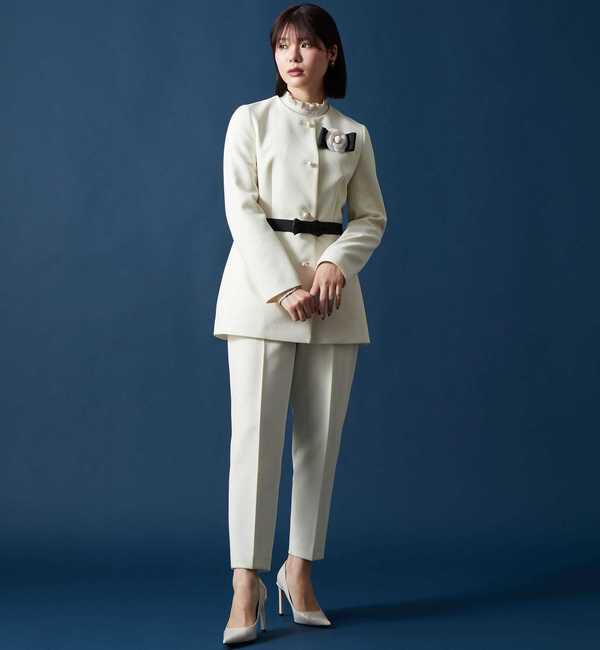 TIARA「ハイウエストテーパードパンツ」|その他|