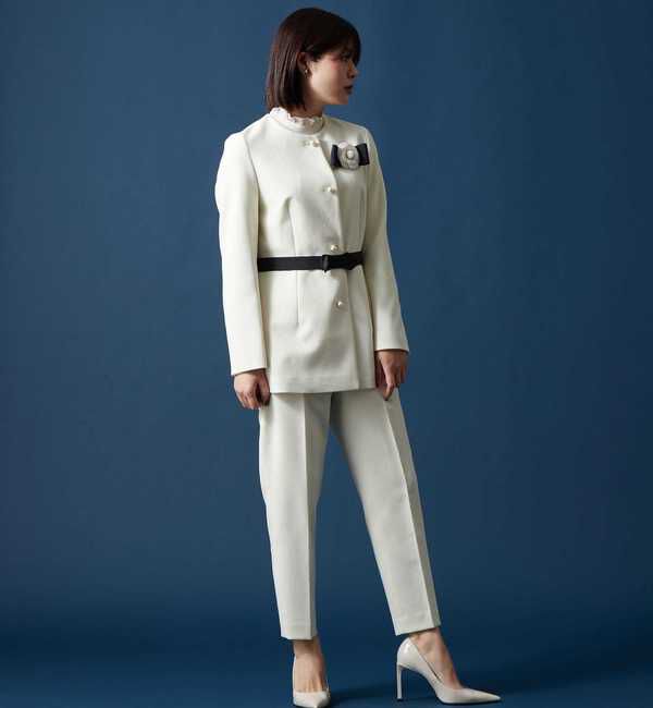 TIARA「ハイウエストテーパードパンツ」|その他|