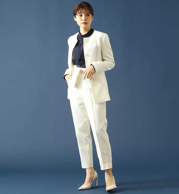 TIARA「ハイウエストテーパードパンツ」|その他|