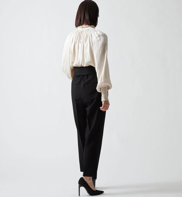 TIARA「ハイウエストテーパードパンツ」|その他|