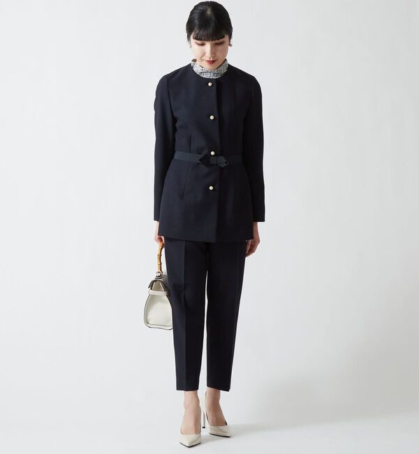 TIARA「ハイウエストテーパードパンツ」|その他|