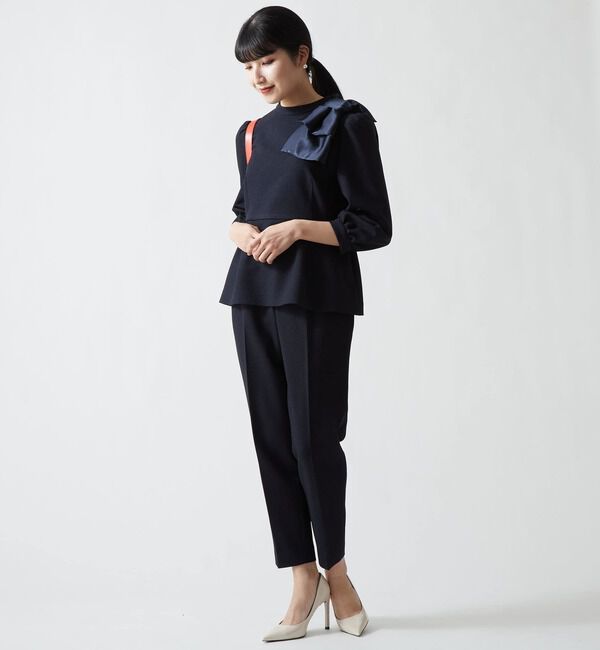 TIARA「ハイウエストテーパードパンツ」|その他|