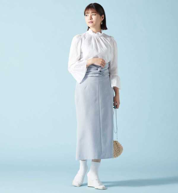 TIARA「ツイストベルトマーメイドスカート」|スカート|