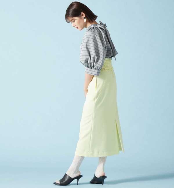 TIARA「ツイストベルトマーメイドスカート」|スカート|