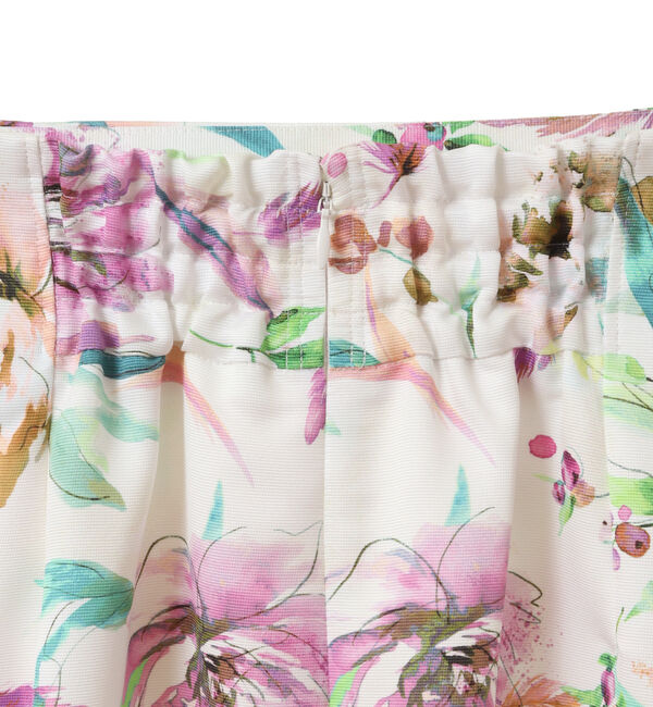 TIARA「花と羽タイトスカート」|スカート|