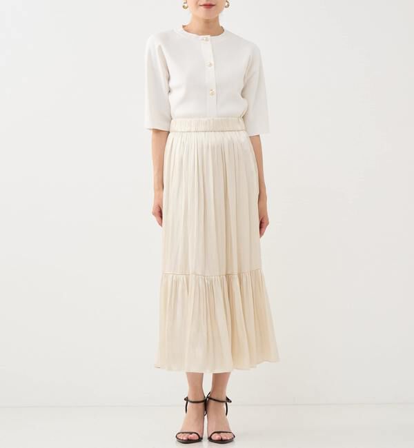 TIARA「《定番》ギャザーティアードスカ―ト」|スカート|