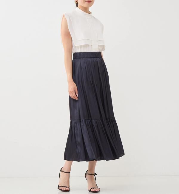 TIARA「《定番》ギャザーティアードスカ―ト」|スカート|