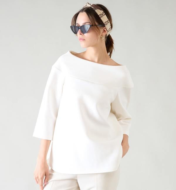 TIARA「ボトルネックコクーンプルオーバー」|Tシャツ・カットソー|