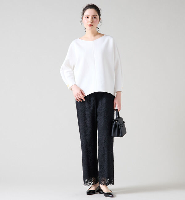 TIARA「ビッグボタンドルマンスウェット」|Tシャツ・カットソー|