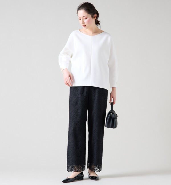 TIARA「ビッグボタンドルマンスウェット」|Tシャツ・カットソー|