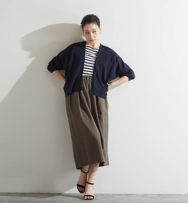 Liesse「ニットショートカーディガン」|カーディガン|