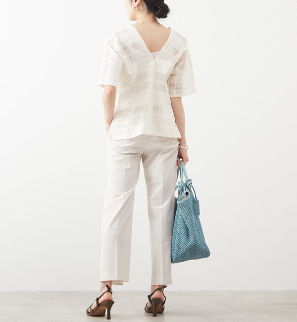 Liesse「ストレートタックパンツ（セットアップ対応）」|その他|