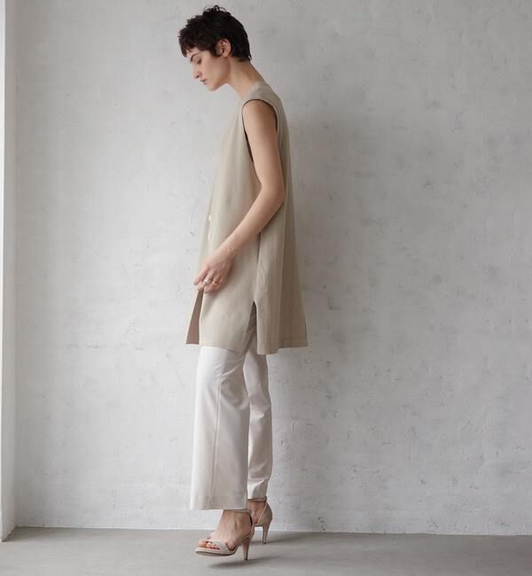Liesse「ストレートタックパンツ（セットアップ対応）」|その他|